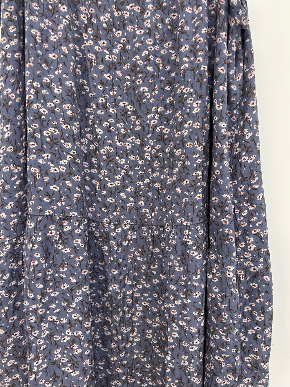 NATURAL LIFE Light Blue Floral Top with Ditsy Flowers - Picture 5 of 12